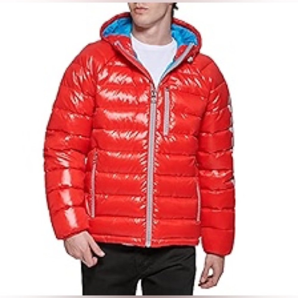 Men’s Guess Puffer Coat Medium NWT